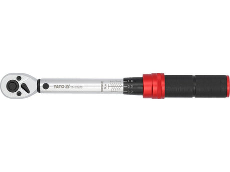 Cheie dinamometrica 1/4" Yato YT - 07670 5 - 25Nm, 72 dinti, lungime 230 - 240mm YATO - scule electrice si unelte profesionale - BricoMart