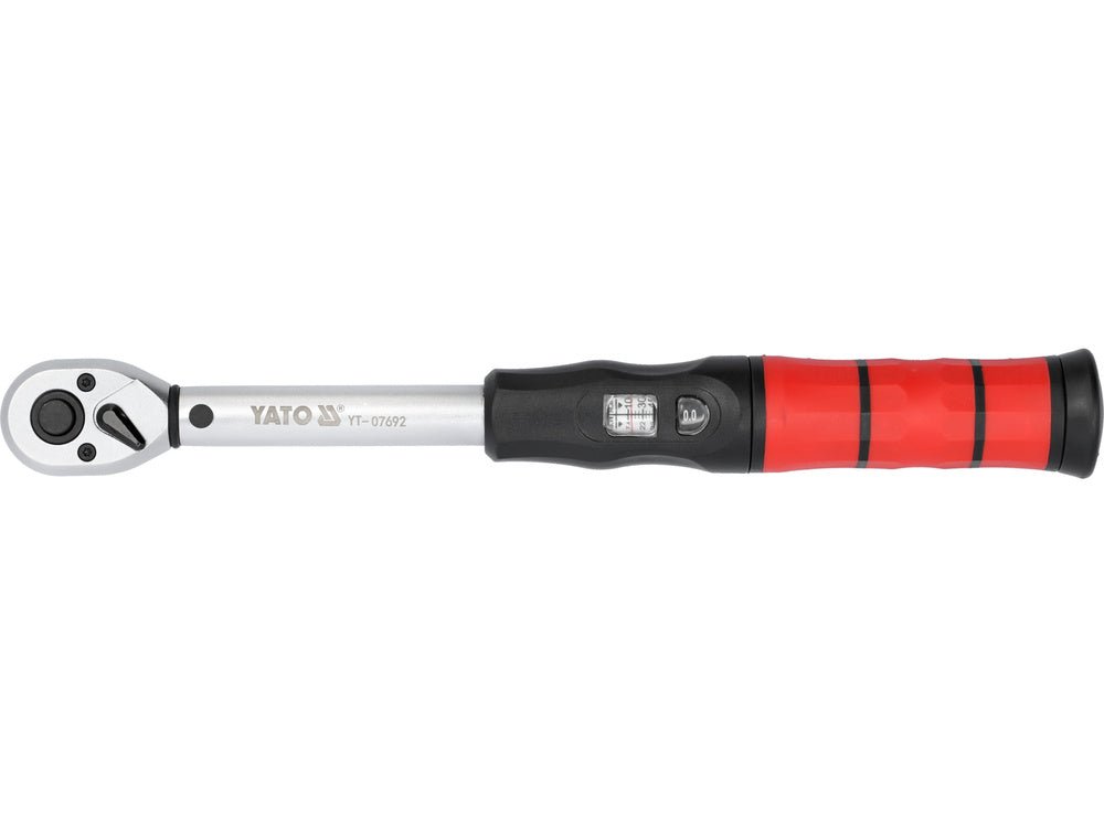 CHEIE DINAMOMETRICĂ DE PRECIZIE 3/8'' 10 - 60NM YATO YT - 07692 YATO - scule electrice si unelte profesionale - BricoMart