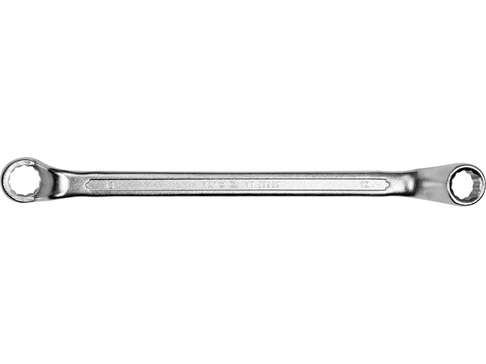 CHEIE INELARA CURBATA 12X13MM Yato YT - 03953 - Chei inelare bihexagonale Yato - scule electrice si unelte profesionale - BricoMart