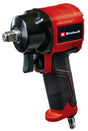 Cheie pneumatica cu impact Einhell TC - PW 610 Compact, max. 8 bar, cuplu max. 610 Nm, patrat de actionare de 1/2", rotatie in sensul acelor de ceasornic/in sens invers acelor de ceasornic, livrare in cutie, incl. 3 chei tubulare Einhell - scule electrice si unelte profesionale - BricoMart