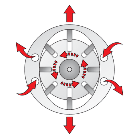 Cheie pneumatica impact Yato YT - 09510 1/2",articulație , 500 NM , 8.000 rpm YATO - scule electrice si unelte profesionale - BricoMart