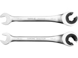 Cheie semideschisa cu clichet YATO YT-01336, 14 mm