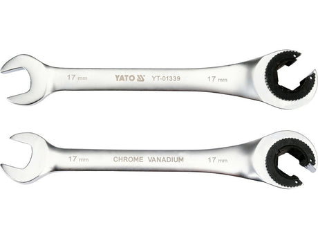 Cheie semideschisa cu clichet YATO YT-01339, 17 mm