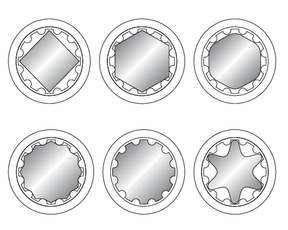 CHEIE TUBULARA SPLINE 1/2''X19MMX38MM Yato YT - 14831 - Tubulare Spline 1/2" Yato - scule electrice si unelte profesionale - BricoMart