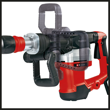 Ciocan demolator Einhell TE - DH 32 (1.500 W, 32 J o singura cursa, adaptor scule SDS - max, maner principal cu amortizare a vibratiilor + maner moale, incl. dalta ascutita/plata + cutie electrica Einhell - scule electrice si unelte profesionale - BricoMart