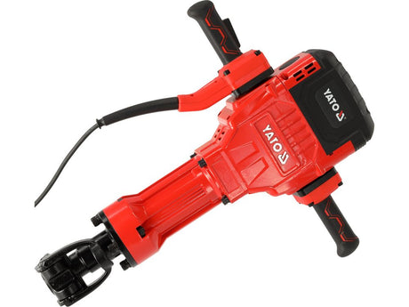 Ciocan demolator Yato YT-82005 98J 2000W (hexagonal 28 mm) cu două mâini , 108 dB , 1500 de lovituri/min , sistem anti-vibrații Yato - scule electrice si unelte profesionale - BricoMart