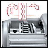 Ciocan rotopercutor Einhell TC - RH 800 4F, 800 W, 2,6 Jouli, gaurire + gaurire cu percutie + daltuire cu/fara fixare, mecanism pneumatic de impact, SDS - Plus, blocare continua, incl. E - box Einhell - scule electrice si unelte profesionale - BricoMart