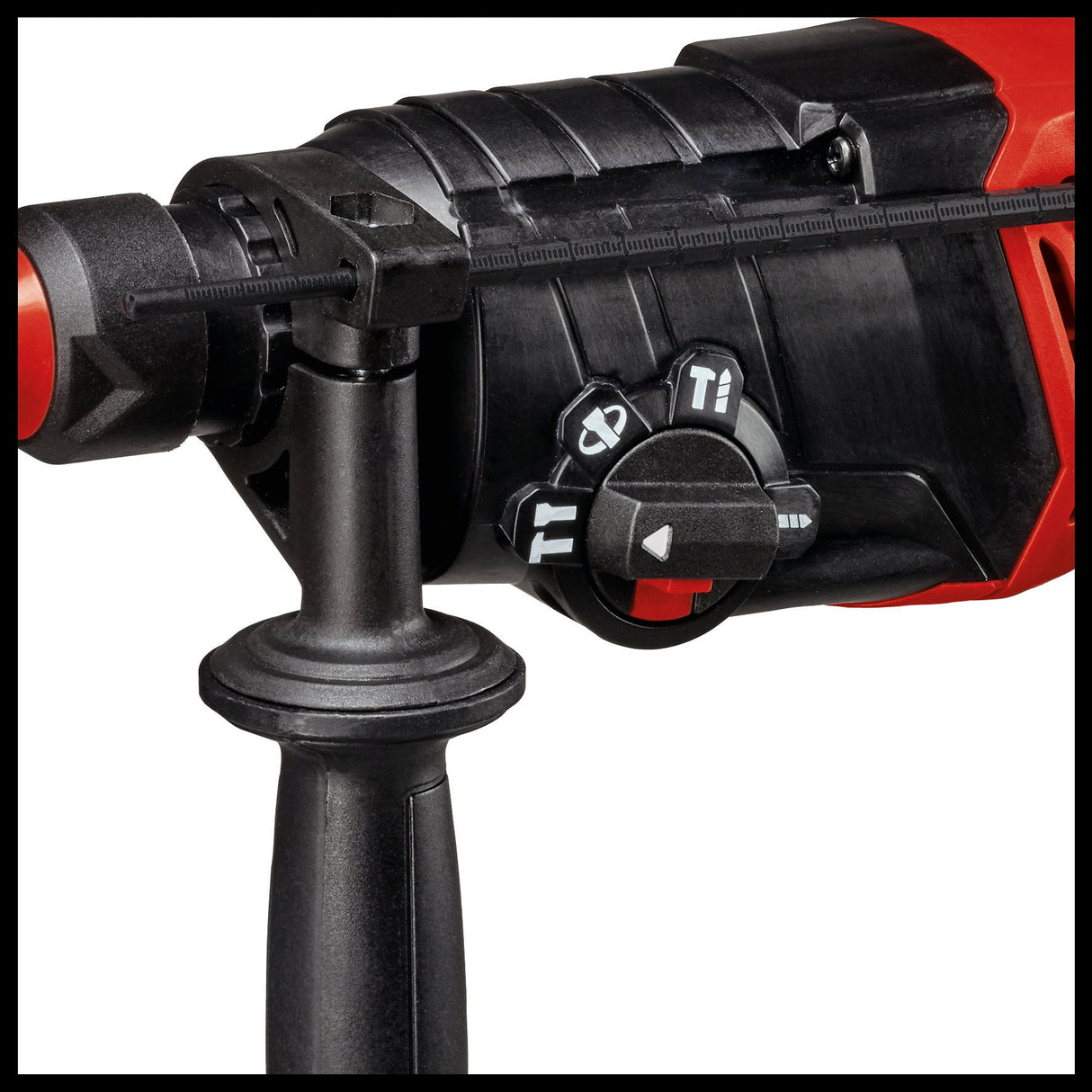 Ciocan rotopercutor Einhell TC - RH 800 4F, 800 W, 2,6 Jouli, gaurire + gaurire cu percutie + daltuire cu/fara fixare, mecanism pneumatic de impact, SDS - Plus, blocare continua, incl. E - box Einhell - scule electrice si unelte profesionale - BricoMart