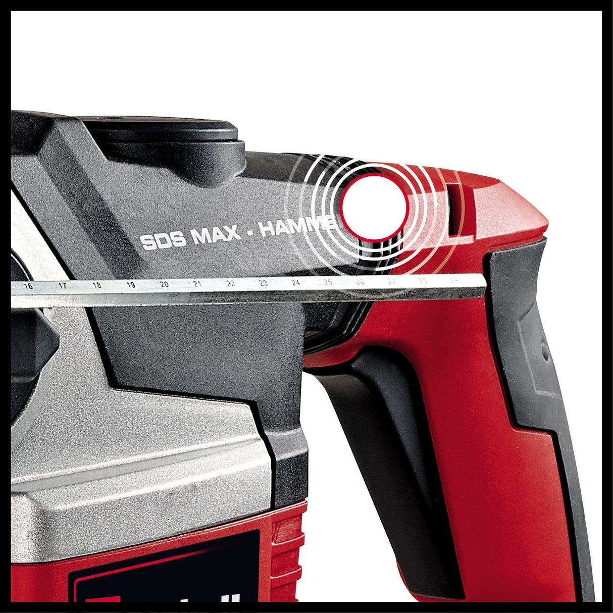 Ciocan rotopercutor Einhell TE - RH 38 3F, 1050 W, forta de impact 9 J, adaptor SDS - max, opritor de adancime de gaurire metalica, capacitate de gaurire 38 mm in beton Einhell - scule electrice si unelte profesionale - BricoMart