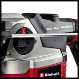 Ciocan rotopercutor Einhell TE - RH 38 3F, 1050 W, forta de impact 9 J, adaptor SDS - max, opritor de adancime de gaurire metalica, capacitate de gaurire 38 mm in beton Einhell - scule electrice si unelte profesionale - BricoMart