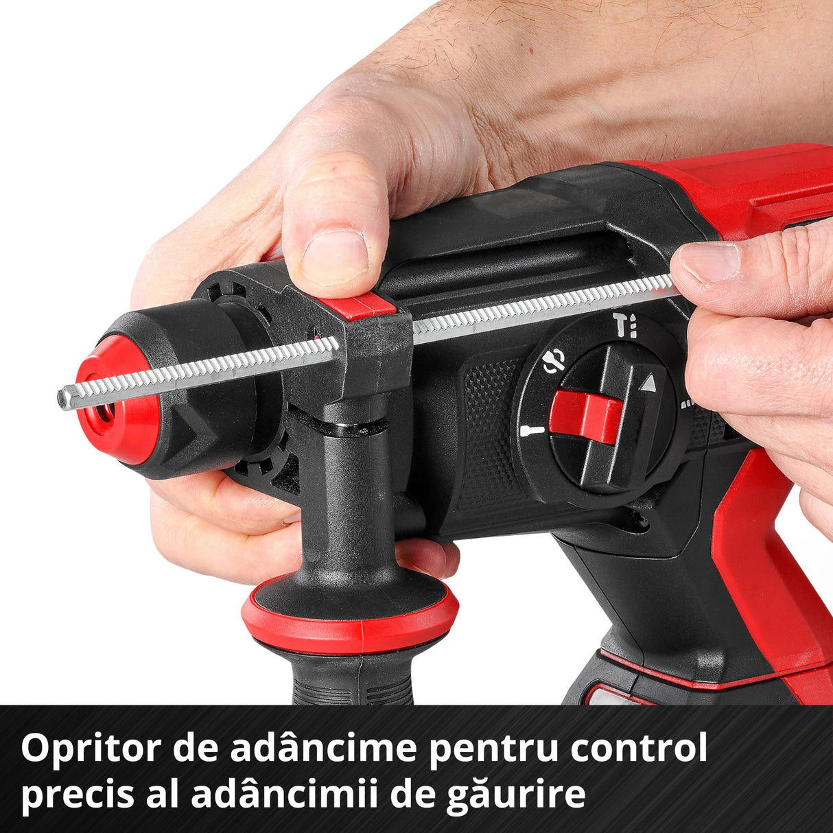 Ciocan rotopercutor fara fir Einhell TP - HD 18/22 D Li BL - Solo - Softgrip BricoMart - scule electrice si unelte profesionale - BricoMart
