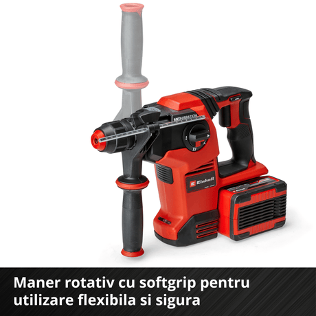 Ciocan rotopercutor fara fir Einhell TP - HD 36/30 Li BL +4 - Solo BricoMart - scule electrice si unelte profesionale - BricoMart