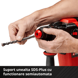 Ciocan rotopercutor fara fir Einhell TP - HD 36/30 Li BL +4 - Solo BricoMart - scule electrice si unelte profesionale - BricoMart