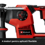 Ciocan rotopercutor fara fir Einhell TP - HD 36/30 Li BL +4 - Solo BricoMart - scule electrice si unelte profesionale - BricoMart