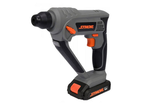CIOCAN ROTOPERCUTOR STHOR 20V, SDS+, CU ACUMULATOR 2AH CI INCARCATOR Sthor 78108 Sthor - scule electrice si unelte profesionale - BricoMart
