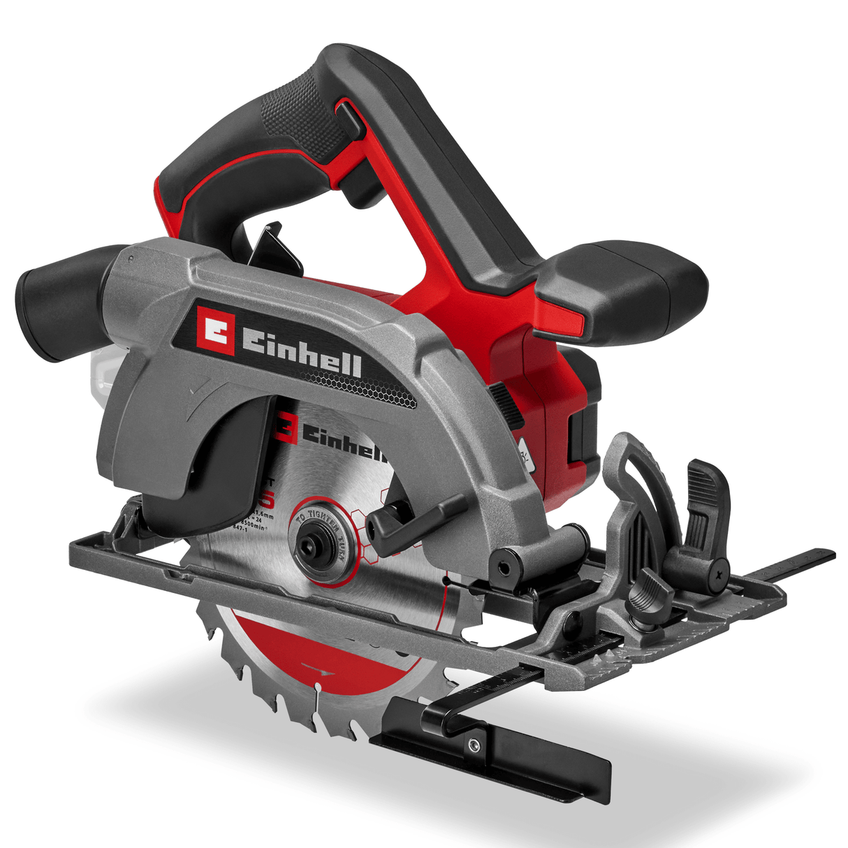 Circular de mana fara fir Einhell TE - CS 18/165 - 2 Li - Solo - Softgrip BricoMart - scule electrice si unelte profesionale - BricoMart