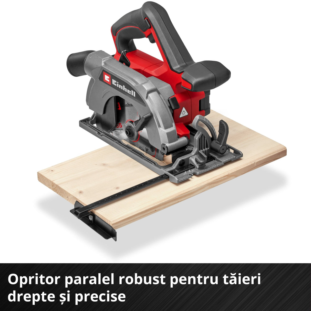 Circular de mana fara fir Einhell TE - CS 18/165 - 2 Li - Solo - Softgrip BricoMart - scule electrice si unelte profesionale - BricoMart