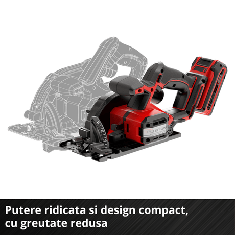 Circular de mana fara fir Einhell TP - CS 18/136 - C Li BL - Solo BricoMart - scule electrice si unelte profesionale - BricoMart