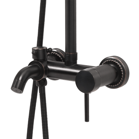 COLOANA DUS ''RETRO BLACK 2'' Fala 75813 - Coloane si seturi de dus, 16 cm, 20 cm, 33 cm Fala - scule electrice si unelte profesionale - BricoMart