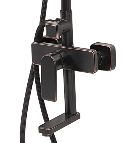 COLOANA DUS ''RETRO BLACK 3'' Fala 75818 - Coloane si seturi de dus, 13 cm, 33 cm, 20 cm Fala - scule electrice si unelte profesionale - BricoMart