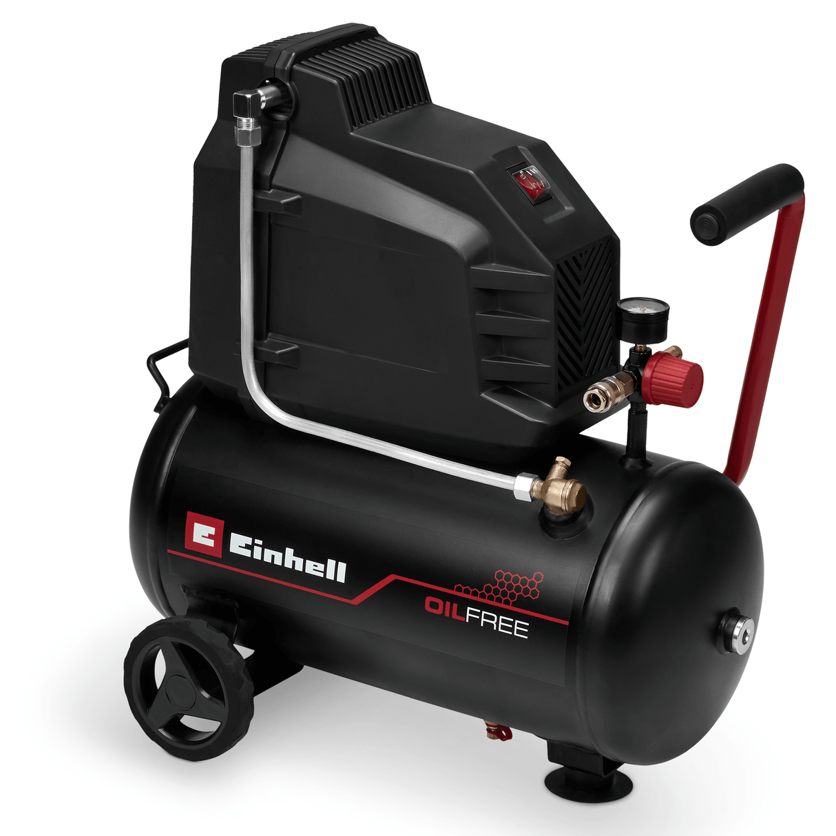 Compresor Einhell TC - AC 190/24/8 I OF - 1100 W, 24 l, 76 dB (A) BricoMart - scule electrice si unelte profesionale - BricoMart