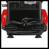 Compresor Einhell TC - AC 190/6/8 OF Set, 1200 W, max. 8 bar, rezervor de 6 L, capacitate de admisie 190 L/m, turatie motor 18000 rpm, regulator de presiune, manometru, fara ulei Einhell - scule electrice si unelte profesionale - BricoMart