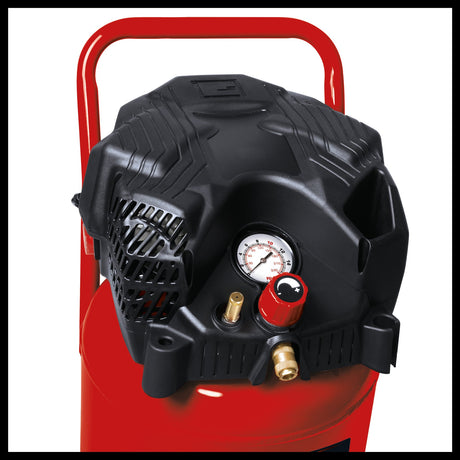 Compresor Einhell TC - AC 240/50/10 OF, 1500 W, max. 10 bar, rezervor de 50 l, putere de aspirare 240 l/min, turatie motor 18000 rpm, reductor de presiune, manometru, fara ulei Einhell - scule electrice si unelte profesionale - BricoMart