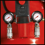 Compresor Einhell TC - AC 420/50/10 V, 2200 W, 2850 rpm, max. 10 bar, rezervor de 50 l, unitate compresor dubla, reductor de presiune, manometru, supapa de sens unic, supapa de siguranta Einhell - scule electrice si unelte profesionale - BricoMart