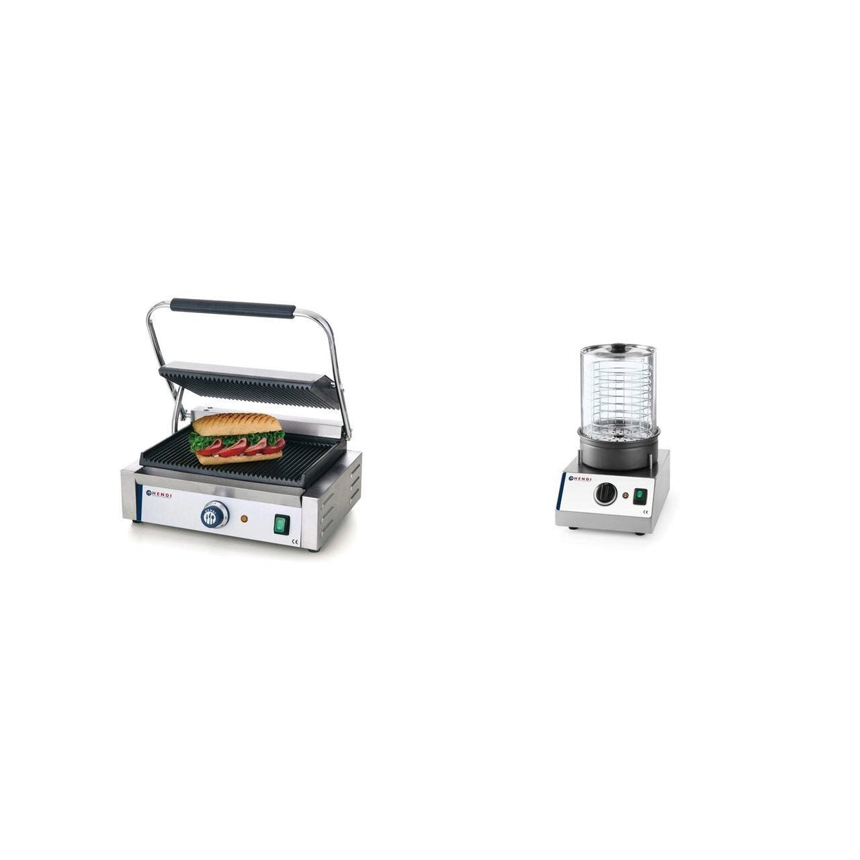 Contact grill Panini + Aparat hotdog