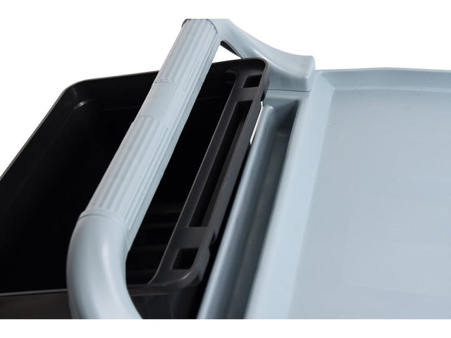 CONTAINER DIN POLIPROPILENA 33,5X23,1X44,5CM Yato YG - 09105 - Containere pentru carucioare, 340x225x440mm, rezistent Yato - scule electrice si unelte profesionale - BricoMart