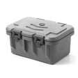 Container termo- izolat catering GN 1/1, incarcare frontala, marime interioara GN 1/1 - H 20 cm, Amerbox, dimensiuni exterioare 630x440x(H)305 mm