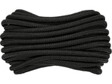Cordelina VOREL 69483, 14 mm, 20 m negru