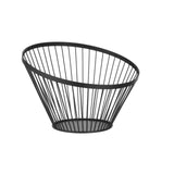 Cos negru pentru fructe, Hendi, Inox, 150x(H)80 mm
