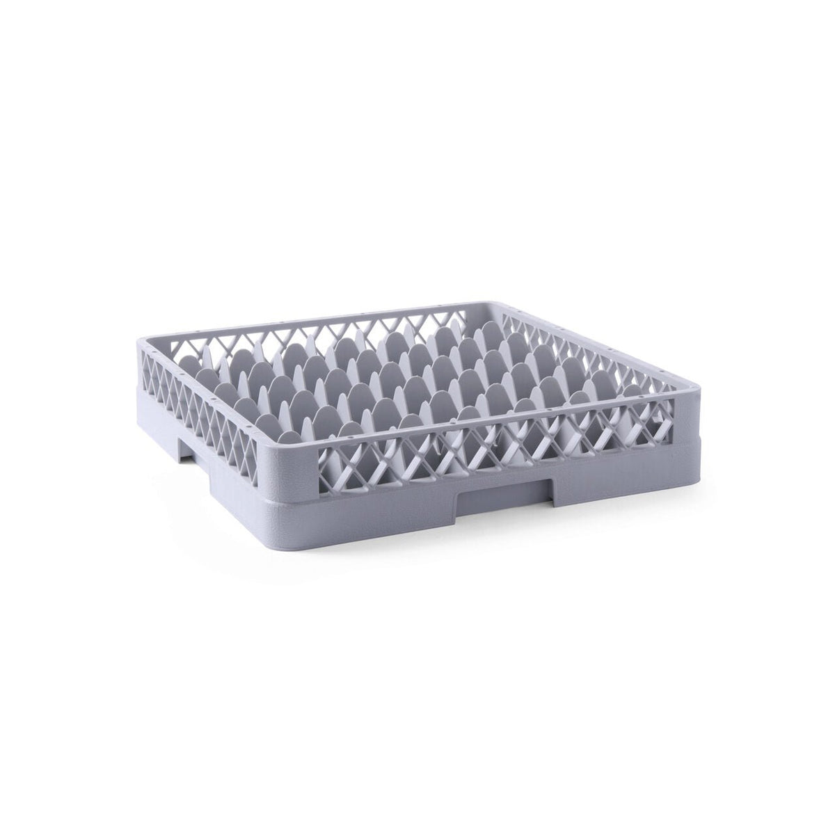 Cos pahare pentru masina de spalat pahare Hendi Polipropilena 49 compartimente 500x500x(H)104 mm Gri