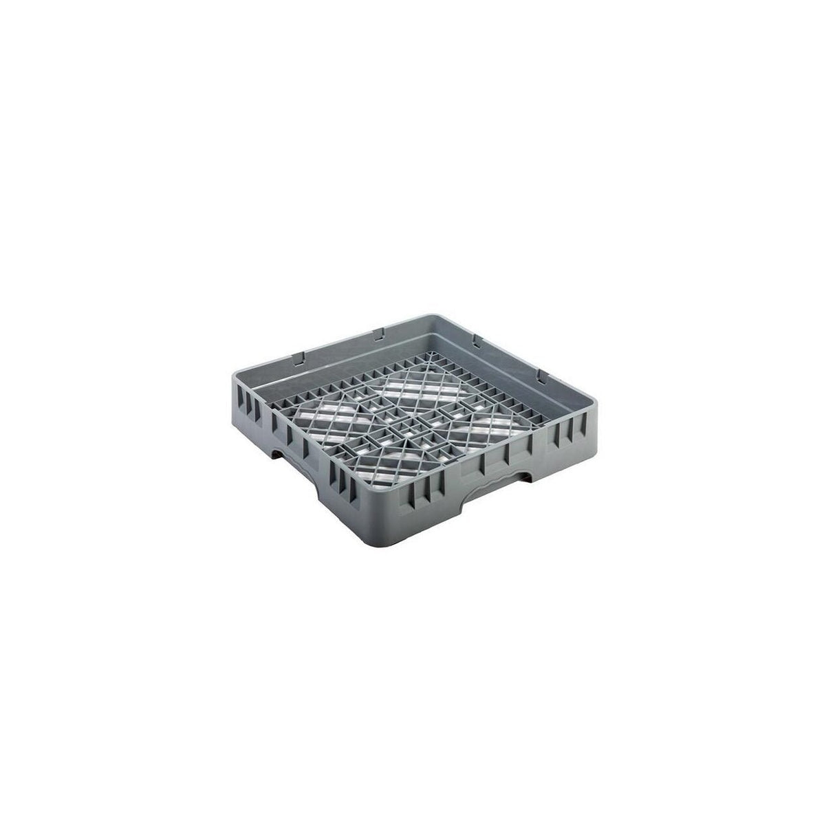 Cos pentru masina de spalat vase,  1 compartiment, Gri  500x500x(H)45 mm Amerbox