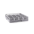 Cos universal pentru masina de spalat vase, polietilena, Gri, Hendi 16 compartimente 500x500x(H)100 mm