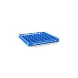 Cos universal pentru masina de spalat vase, polietilena Hendi, Albastru 500x500x(H)45 mm 25 compartimente