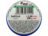 COSITOR FARA PLUMB, 2,0MM, 100G, SN97CU3 Toya 76881 Toya - scule electrice si unelte profesionale - BricoMart
