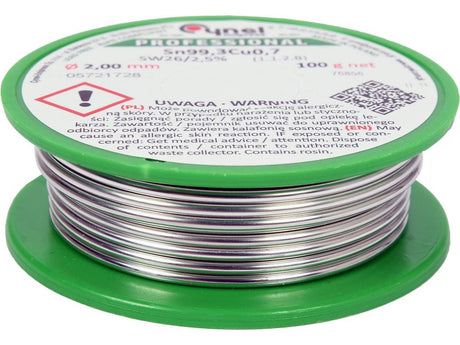 COSITOR FARA PLUMB, 2,0MM, 100G, SN99,3CU0,7 Toya 76856 Toya - scule electrice si unelte profesionale - BricoMart