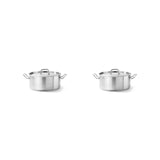 Cratiță capac 3L (20cm) + Cratiță capac 1.5L (16cm)