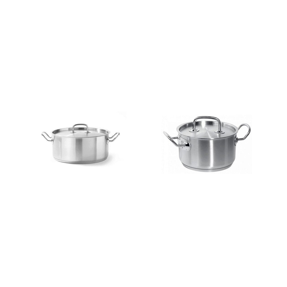 Cratiță capac 5L (24cm) + Oală capac 3.5L (20cm)