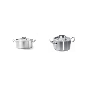 Cratiță capac 5L (24cm) + Oală capac 3.5L (20cm)