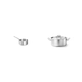 Cratiță coadă 2L (18cm) + Cratiță capac 1.5L