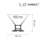 Cupa Florence pentru inghetata si desert 165 ml, LAV