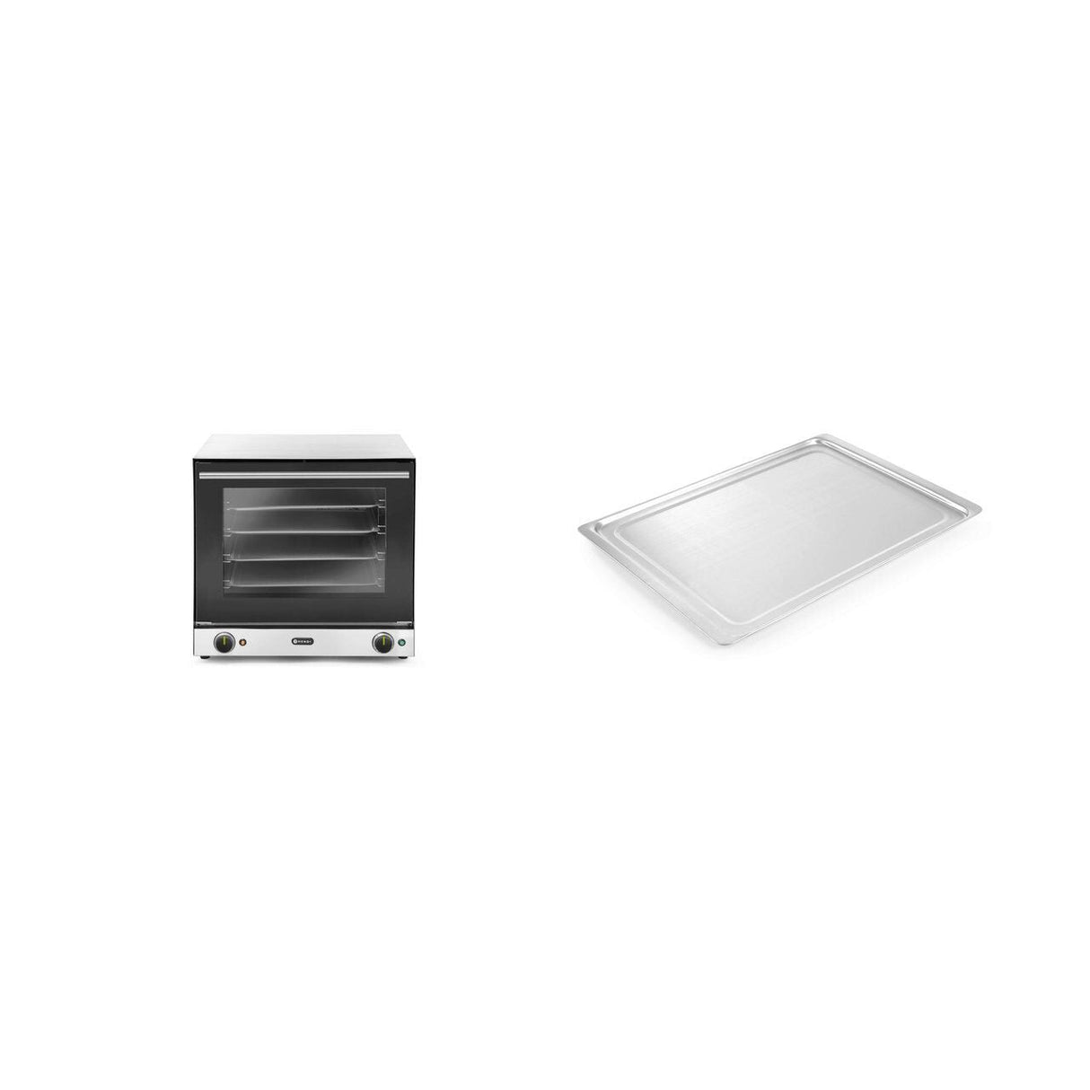 Cuptor convecție H90 + Tavă Aluminiu