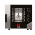Cuptor cu abur cu 5 tavi GN1/1,400V/7800W, 730x855x(H)700mm