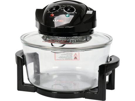 CUPTOR CU HALOGEN 17L NEGRU Lund 67641 - Cuptoare cu halogen, 1400W, 12 l, 17 l Lund - scule electrice si unelte profesionale - BricoMart