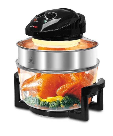 CUPTOR CU HALOGEN 17L NEGRU Lund 67641 - Cuptoare cu halogen, 1400W, 12 l, 17 l Lund - scule electrice si unelte profesionale - BricoMart