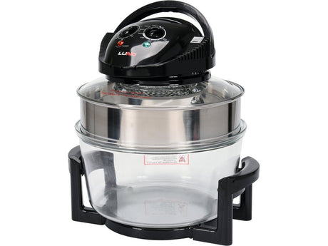 CUPTOR CU HALOGEN 17L NEGRU Lund 67641 - Cuptoare cu halogen, 1400W, 12 l, 17 l Lund - scule electrice si unelte profesionale - BricoMart