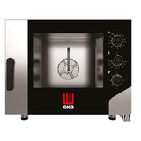 Cuptor electric cu convectie cu abur Millennial Smart Bakery, 4 tavi 600x400 Tecnoeka, 400V/7800W, 850x1044x(H)700mm